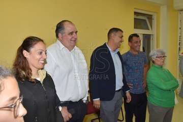 Visita de apyo a los grupos murgueros de Telde (Foto Francisco Javier Santana)